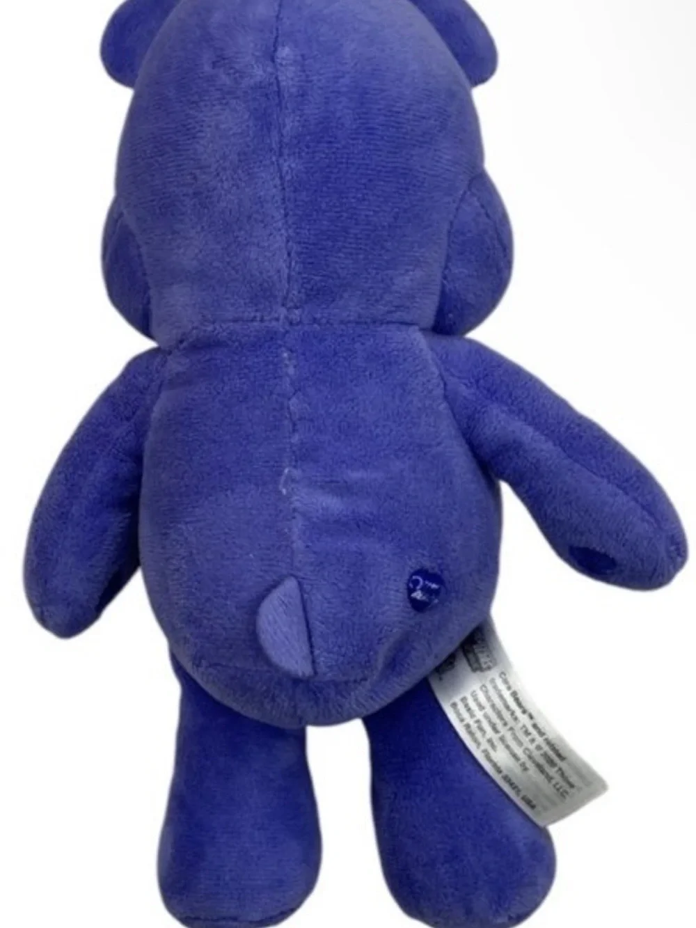Care Bears Purple Bear Plush with Rainbow Flower Belly